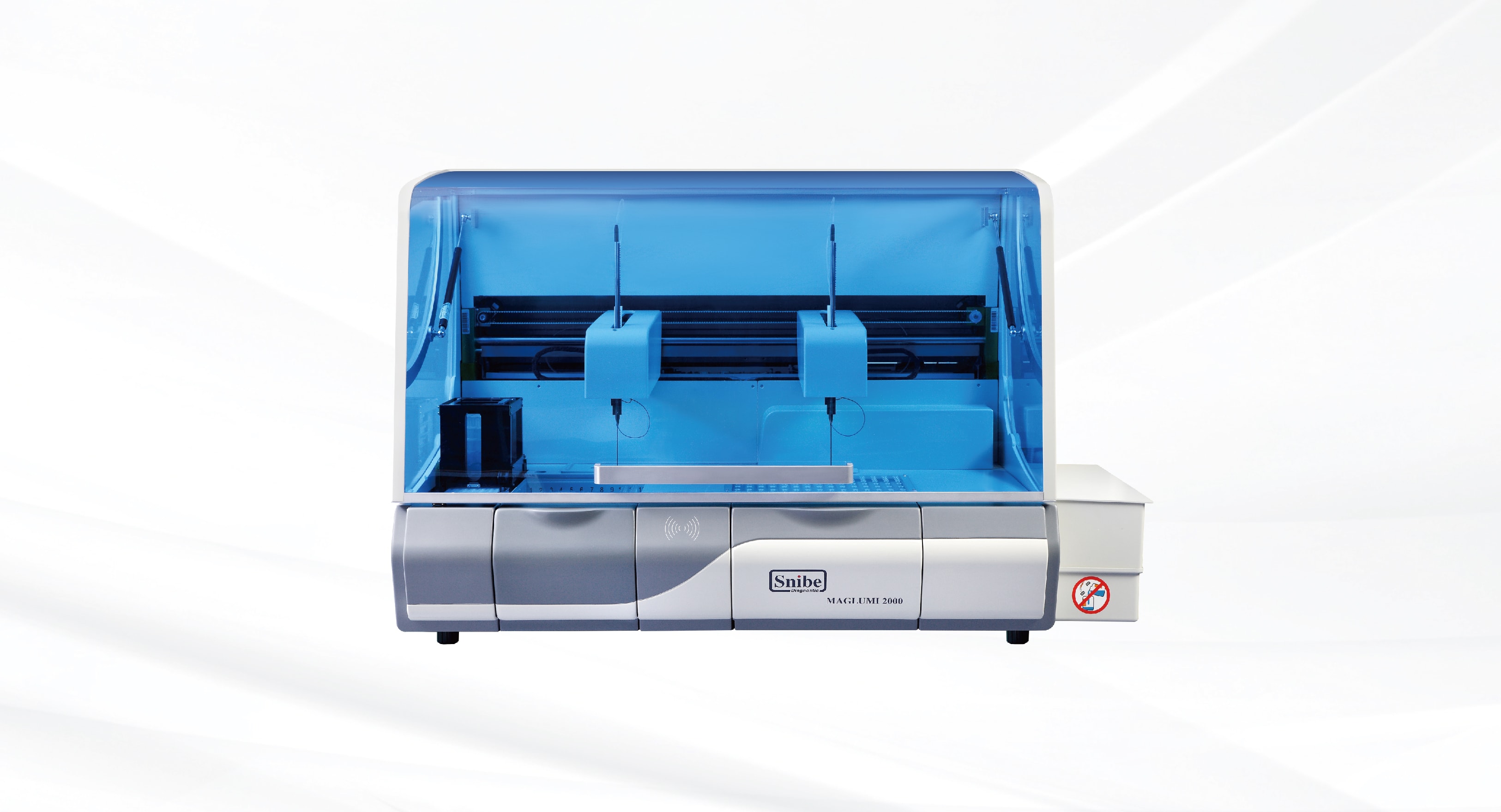 Máy xét nghiệm miễn dịch tự động công suất 180 xét nghiệm/giờ